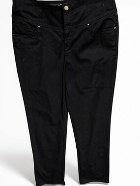 Intro Love the Fit Women's 10 Black Waist Away Tummy Control Pants